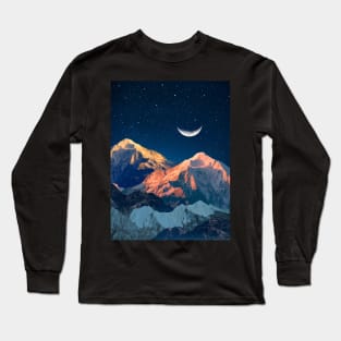 Half Moon Mountains Long Sleeve T-Shirt